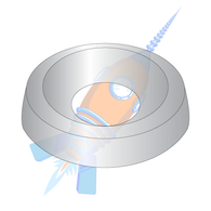 1/4 Countersunk Finishing Washer 18 8 Stainlesss Steel