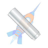 1/2-13 Drop In Anchor Zinc with Setting Tool