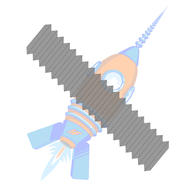 7/8-9 x 6 ASTM A193 ASME B16.5 B-7 B7 Stud Continuous Thread Plain