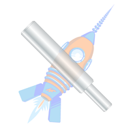 1/2 Setting Tool For Internal Plug Drop In Anchor Zinc