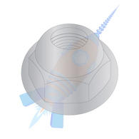 1/4-20 Opened End Cap Nut Washer Based Die Cast Zinc Alloy