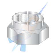 1-14 Flex Type Hex Lock Nut Thin Height Light Cadmium