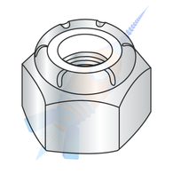 1-1/2-6 Nylon Insert Heavy Pattern Hex Nut Zinc