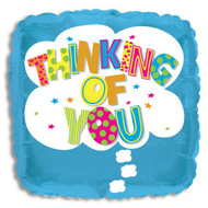 Mylar balloon add on; "Thinking of You"