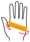 Ronstan size glove chart