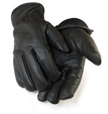 Deerskin Black C40 Thinsulate insulated Leather driver gloves