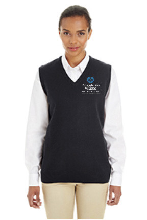 black sweater vest womens