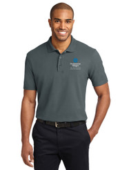 Classic Polo Steel Grey Front