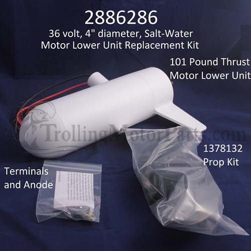 Minn Kota Lower Unit w/ Prop (Riptide) (Variable Speed) (101