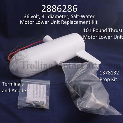 Minn Kota Lower Unit w/ Prop (Riptide) (Variable Speed) (101#) - 2886286