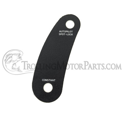 Minn Kota Terrova Foot Pedal Light Indicator Decal (Bluetooth) - 2325655