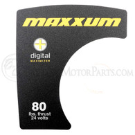 Minn Kota Maxxum 80 Decal (Foot Control) - 2275605