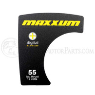 Minn Kota Maxxum 55 Decal (Foot Control) - 2275602