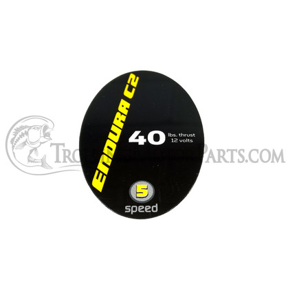 Minn Kota Endura C2 40 Decal - 2065701