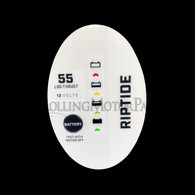 Minn Kota Riptide 55 V/T Decal (New Style) - 2095645