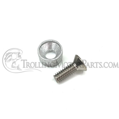 Motor Guide Skeg Saltwater Anode & Bolt Kit - M879341T, MDK13301T