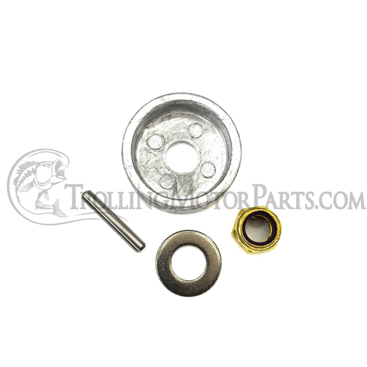 Motor Guide Saltwater Anode Prop Nut Kit - Trollingmotorparts.com
