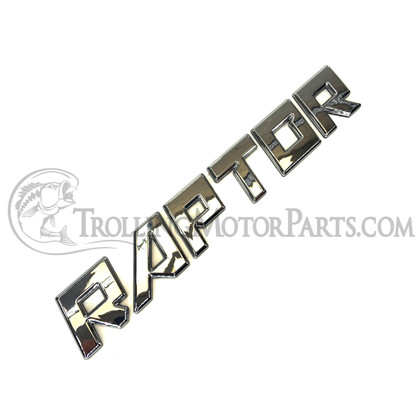 Minn Kota Raptor Chrome Side Decal - 2355641