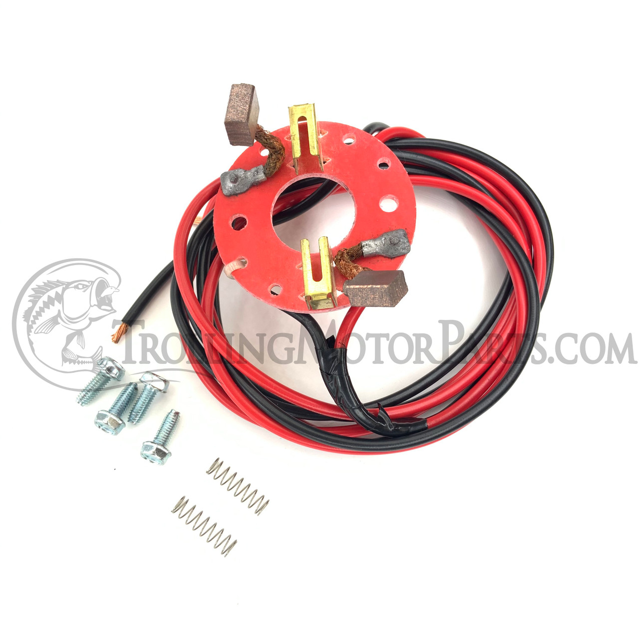 Motor Guide Brush Plate Kit (w/ Wires)(Small) - 8M4002710