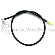 Minn Kota Wire Jumper (Black w/White)(10AWG)(19.25") - 2260312