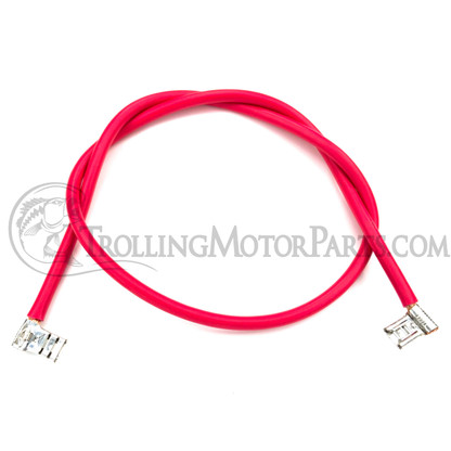 Minn Kota Switch Connecting Wire (Red)(10AWG)(21") - 2260301