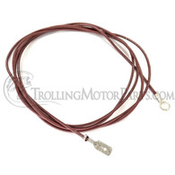 Minn Kota Leadwire Ground Strap (Brown)(18AWG)(86")