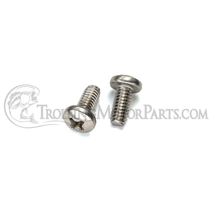 Minn Kota Stainless Machine Screw (#8-32 x 3/8")(2-Pack) - 2332100