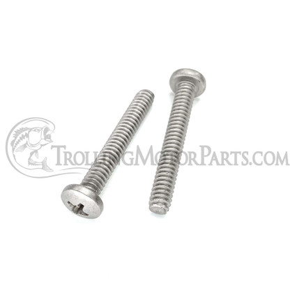 Minn Kota Terrova Lift Assist Housing Screw (#10-24 x 1-3/8")(2-Pack) - 2323430