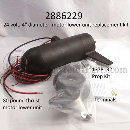 Minn Kota Lower Unit w/ Prop (Variable Speed) (80#) - 2886229
