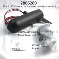 Minn Kota Lower Unit w/ Prop (Variable Speed) (101#) - 2886289