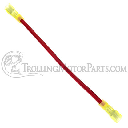 Minn Kota Deck Hand 40 Red Jumper Wire (10AWG)(7") - 2370706