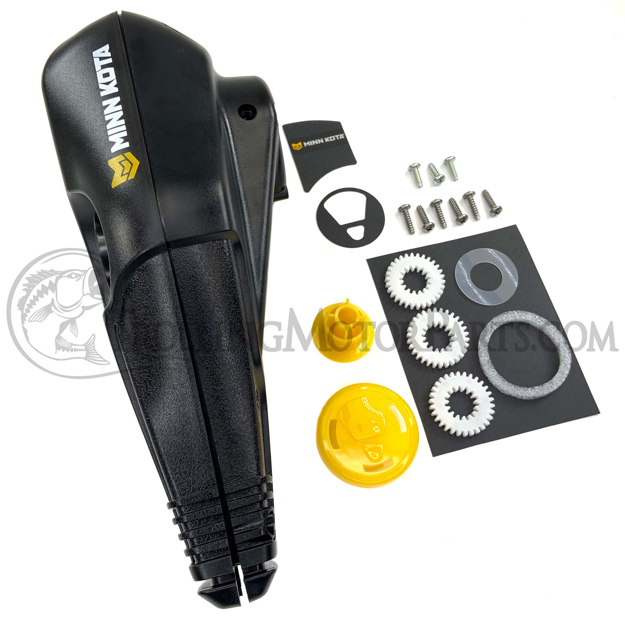 Minn Kota Top Cover Housing / Gear Kit (AT/Edge/Max)(Yellow Minn Kota Top Cover Housing / Gear Kit (AT/Edge/Max)(Yellow