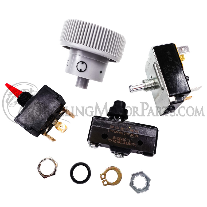Motor Guide Foot Control Switch Replacement Kit (5-Speed) - MG