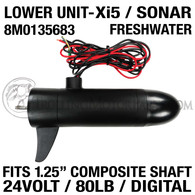 Motor Guide Lower Unit w/ Sonar (80# Digital) (1.25")(84" Wire) - 8M0135683