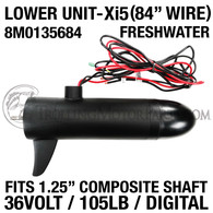 Motor Guide Lower Unit w/ Sonar (105# Digital)(1.25")(84" Wire)