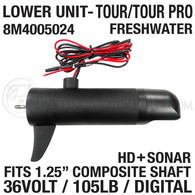 Motor Guide Lower Unit w/ HD+ Sonar (105#) (Tour Pro) (1.25")