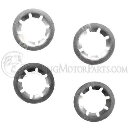 Minn Kota Speed Nut (3/8")(Stainless)(4-Pack) - 2333100-4
