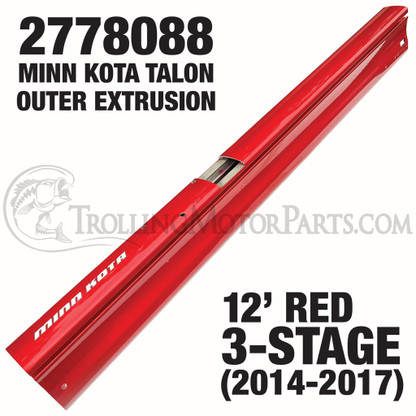 Minn Kota Talon 12' Red Outer Extrusion (Non-Bluetooth) - 2778088