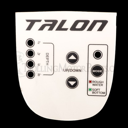Minn Kota Talon 8' Bezel Cover Decal (White)(2014-2017) - 2375885
