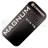 Cannon Magnum 10 STX-TS Keypad Cover Decal