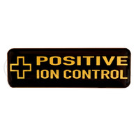 Cannon Downrigger Positive Ion Control Decal (+)(Black) - 3395710
