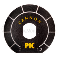 Cannon Downrigger PIC Dial Decal (Black)