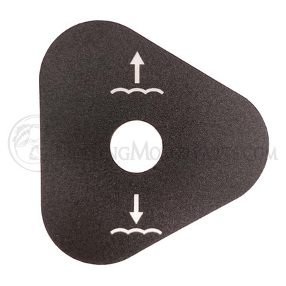 Cannon Magnum Toggle Switch Seal Plate Decal - 3396601