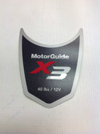 Motor Guide X3 40 Decal -