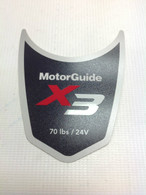 Motor Guide X3 70 Decal