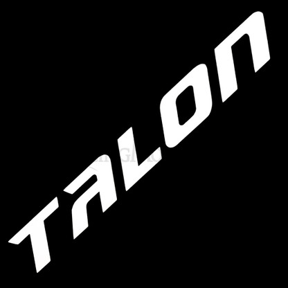 Minn Kota Talon Top Cover Decal (Old Style)(White) - 2375566