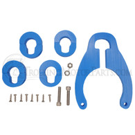 Minn Kota Fortrex Cable Management Kit (Blue) - MK-FTX-CMKIT-7BLUE