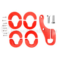 Garmin Force Cable Management Kit (Red)