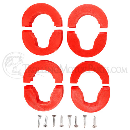 Garmin Force Shaft Clamp Cable Keeper (4-Pack)(Red) - GF-KCSC-4RED