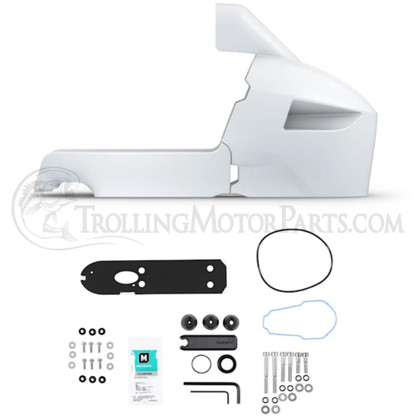 Garmin Force Kraken GT56 Nose Cone w/ Transducer Replacement Kit (White) - 010-12832-31-KRAKEN-KIT-W